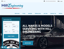 Tablet Screenshot of hillengineering.org